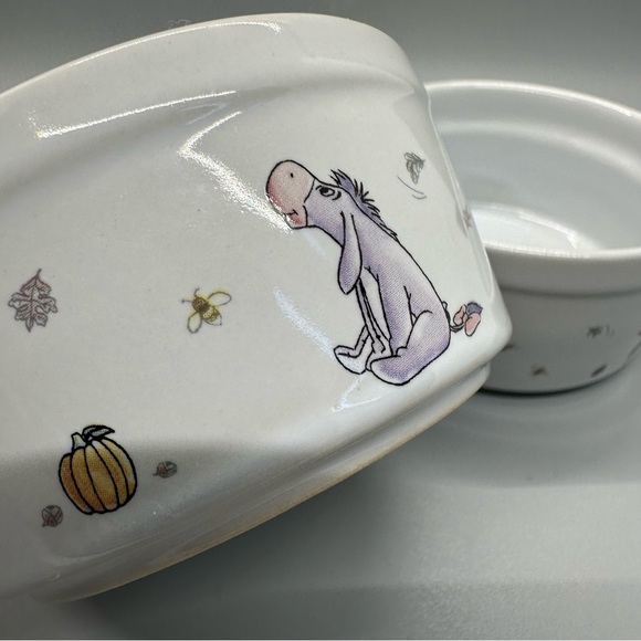 Disney Winnie The Pooh Falling Leaves Ramekins-Two - Picture 3 of 8